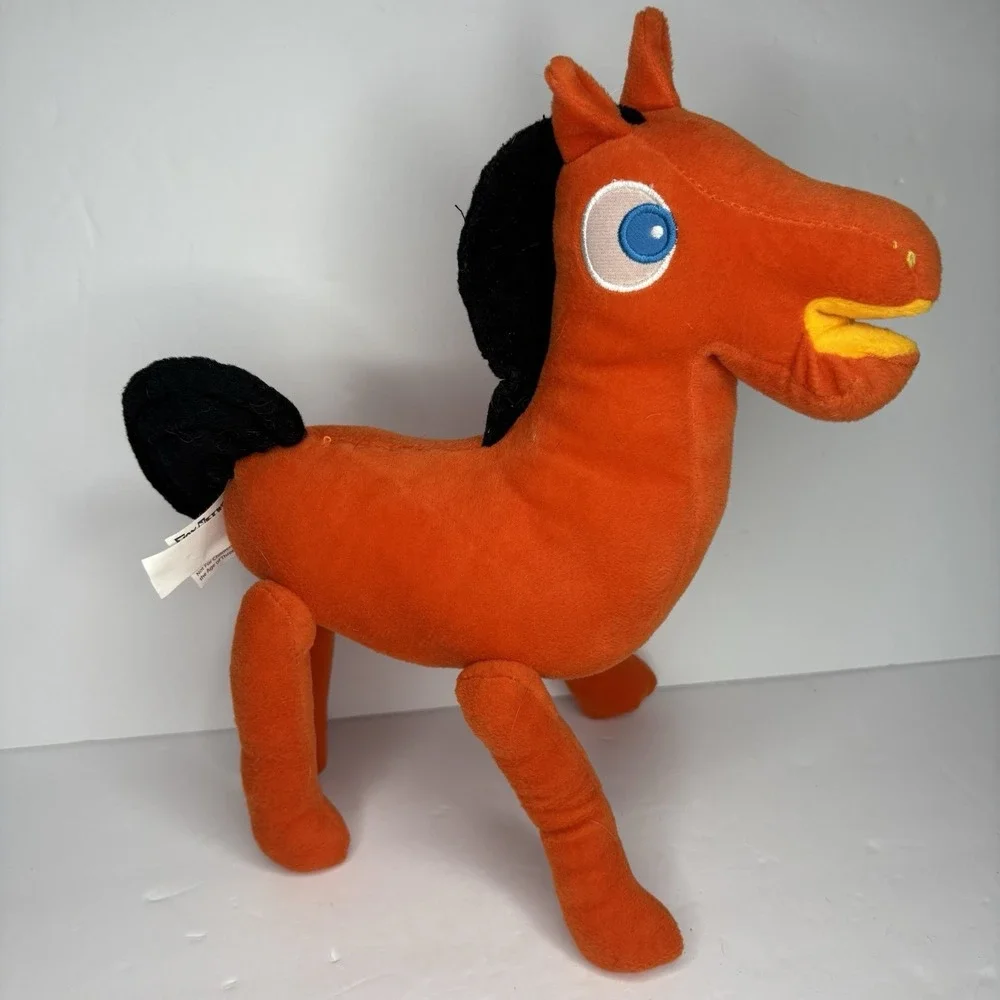 Vintage Prema Toys Gumby Orange Pokey The Horse 17